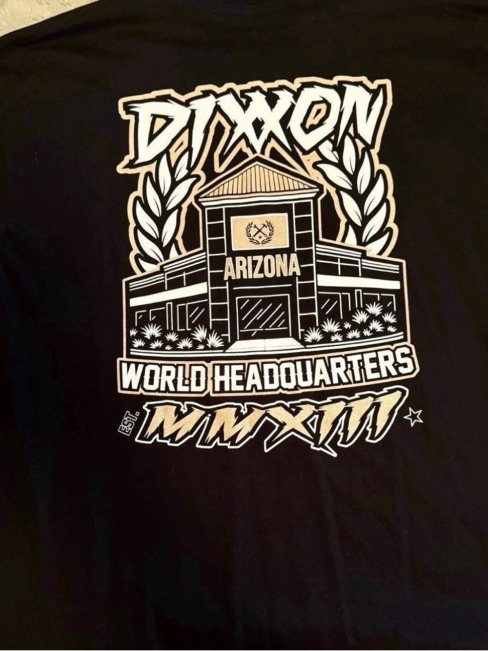 Dixxon Men’s World Headquarters T-shirt size Large